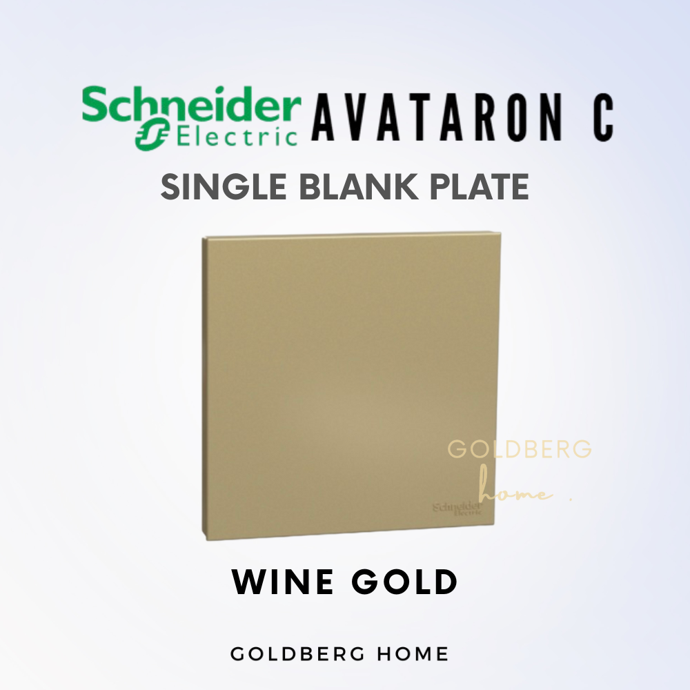 Schneider Avataron C Blank Plate – Elegant Switch Covers