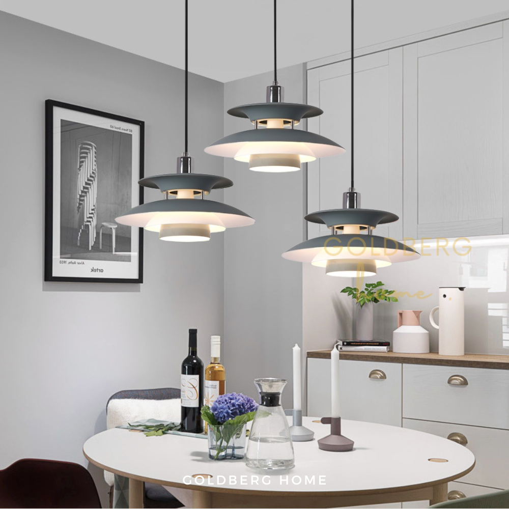 Brighton Pendant Light for Dining Space | Nordic Pendant Light | Goldberg Home SG