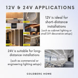 Premium 24V COB LED Light Strip 5M