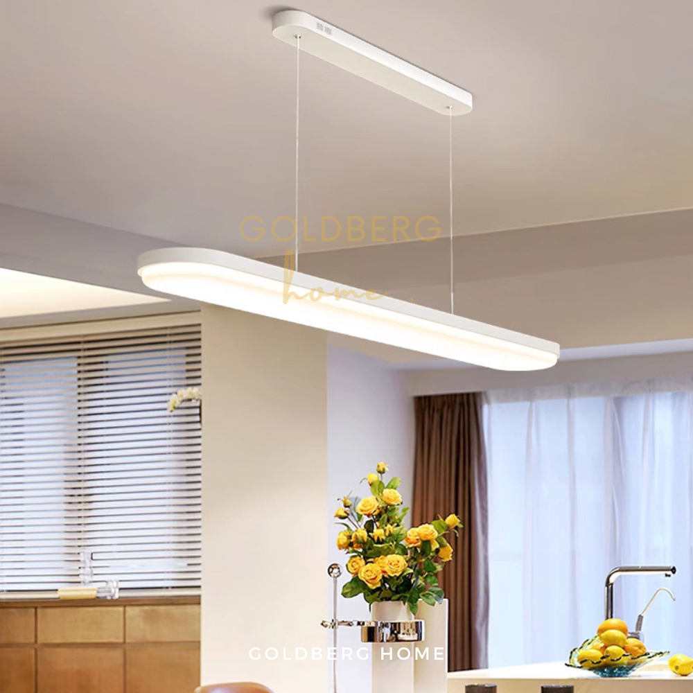 Cambridge Long Hanging Light for Kitchen | Modern Hanging Light | Goldberg Home SG