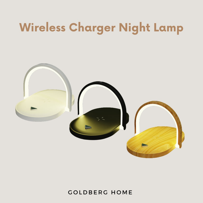 USB Mobile Phone Wireless Charger with night Light Goldberg Home SG