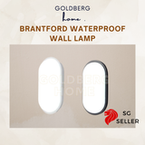 Brantford Waterproof Wall Lamp - 15W LED IP65 Outdoor Light