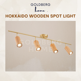 Hokkaido Wooden Spot light 7W Daylight 11CM- Nordic Downlight - Living Room Corridor Bedroom Balcony