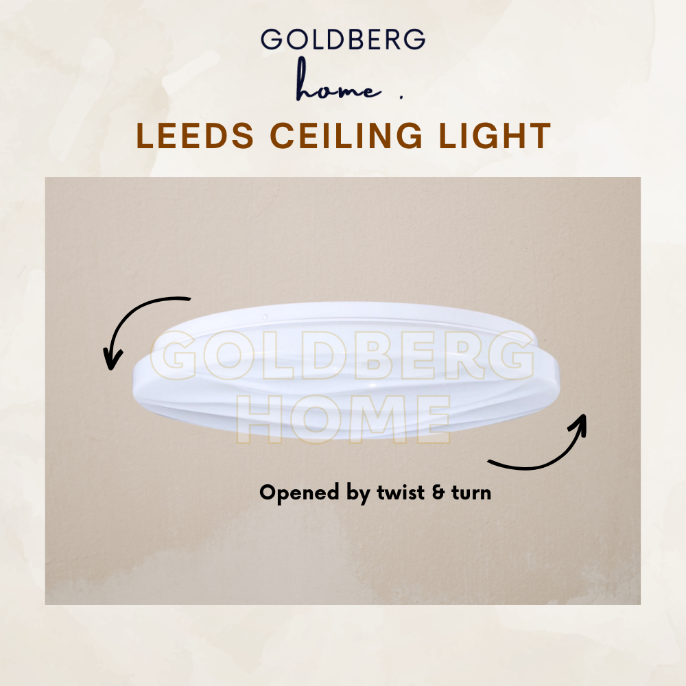 Leeds LED Ceiling Light - 24W 36W