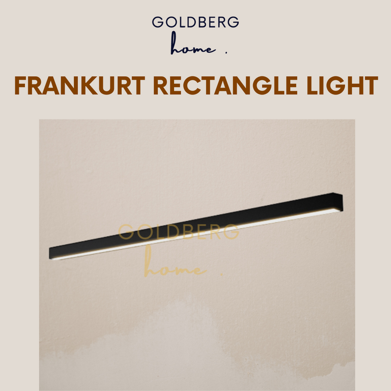 Frankurt Rectangle Light Goldberg Home SG