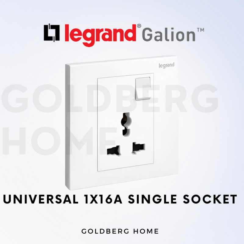 Legrand Galion Universal Double Socket with USB A and USB C