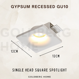 Dussel Recessed 7W GU10 Spotlight Downlight White