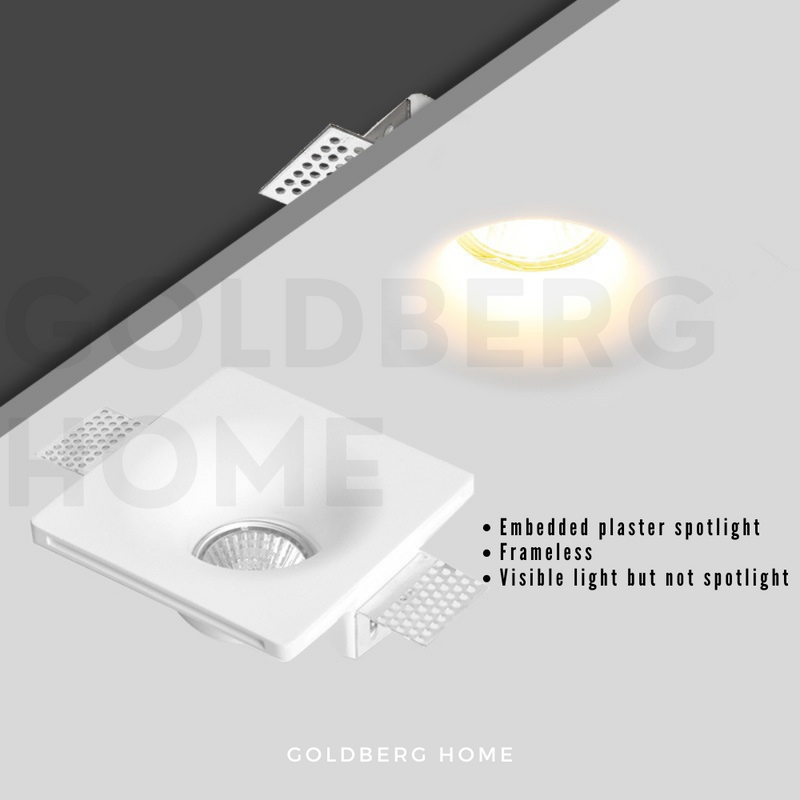 Dussel Recessed 7W GU10 Spotlight Downlight White