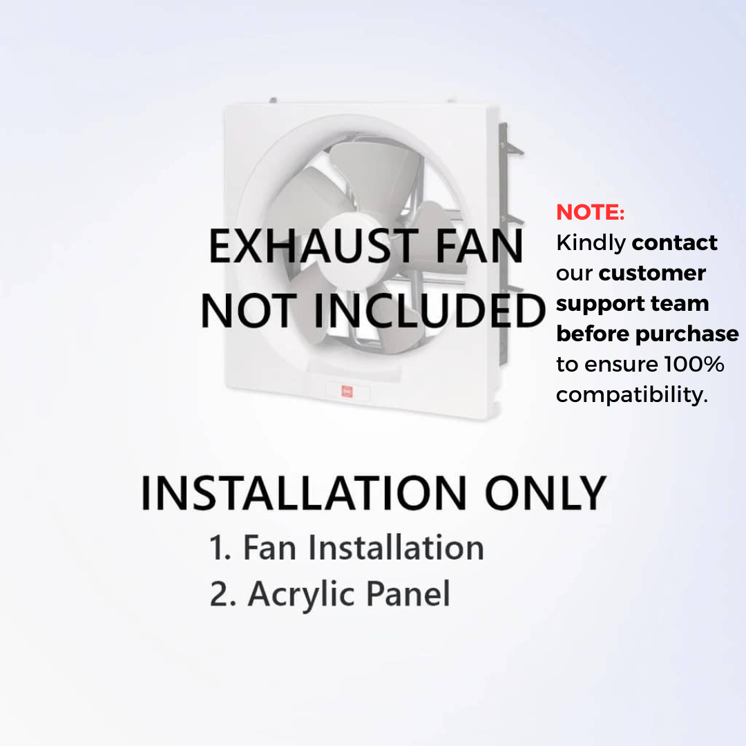 [With Installation] KDK 15 / 20 WUD Exhaust Fan