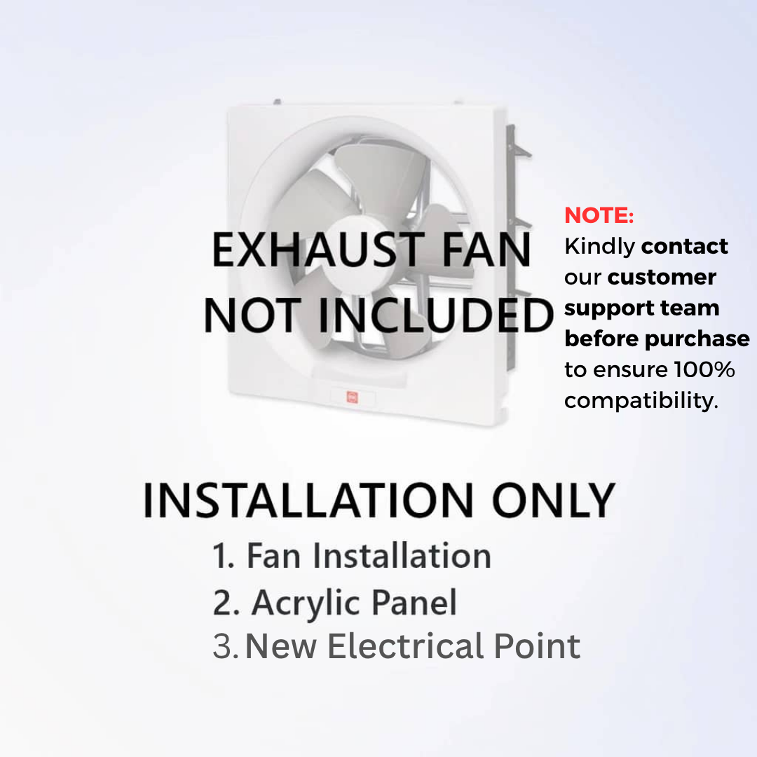[With Installation] KDK 15 / 20 WUD Exhaust Fan