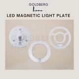 LED Magnetic Light Plate suitable for SG HDB Condo Landed | Extra Bright Light Module | Goldberg Home SG