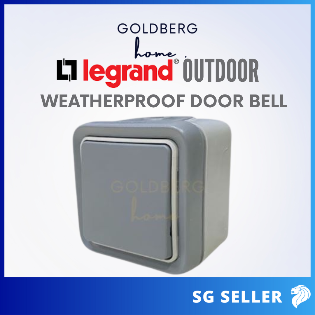 Legrand Outdoor Weatherproof Door Bell Switch | Goldberg Home SG