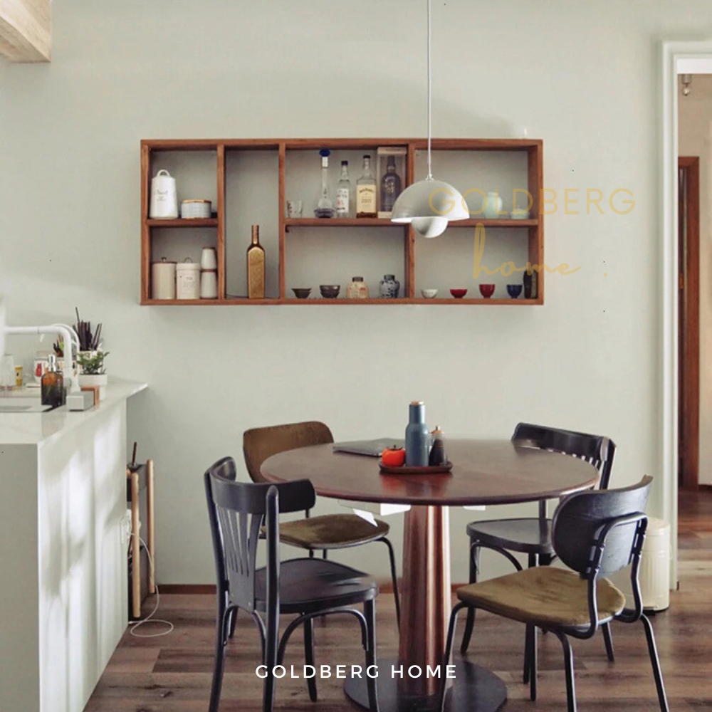 Lindau White & Red Pendant light for Dining Area | Playful Contrast Pendant Light | Goldberg Home SG