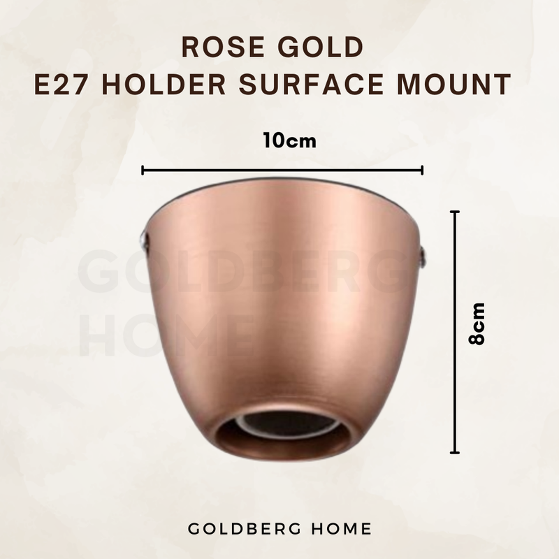 Massimo Wall Light Holder 12W E27 10cm 12cm White Silver Rose Gold Wood