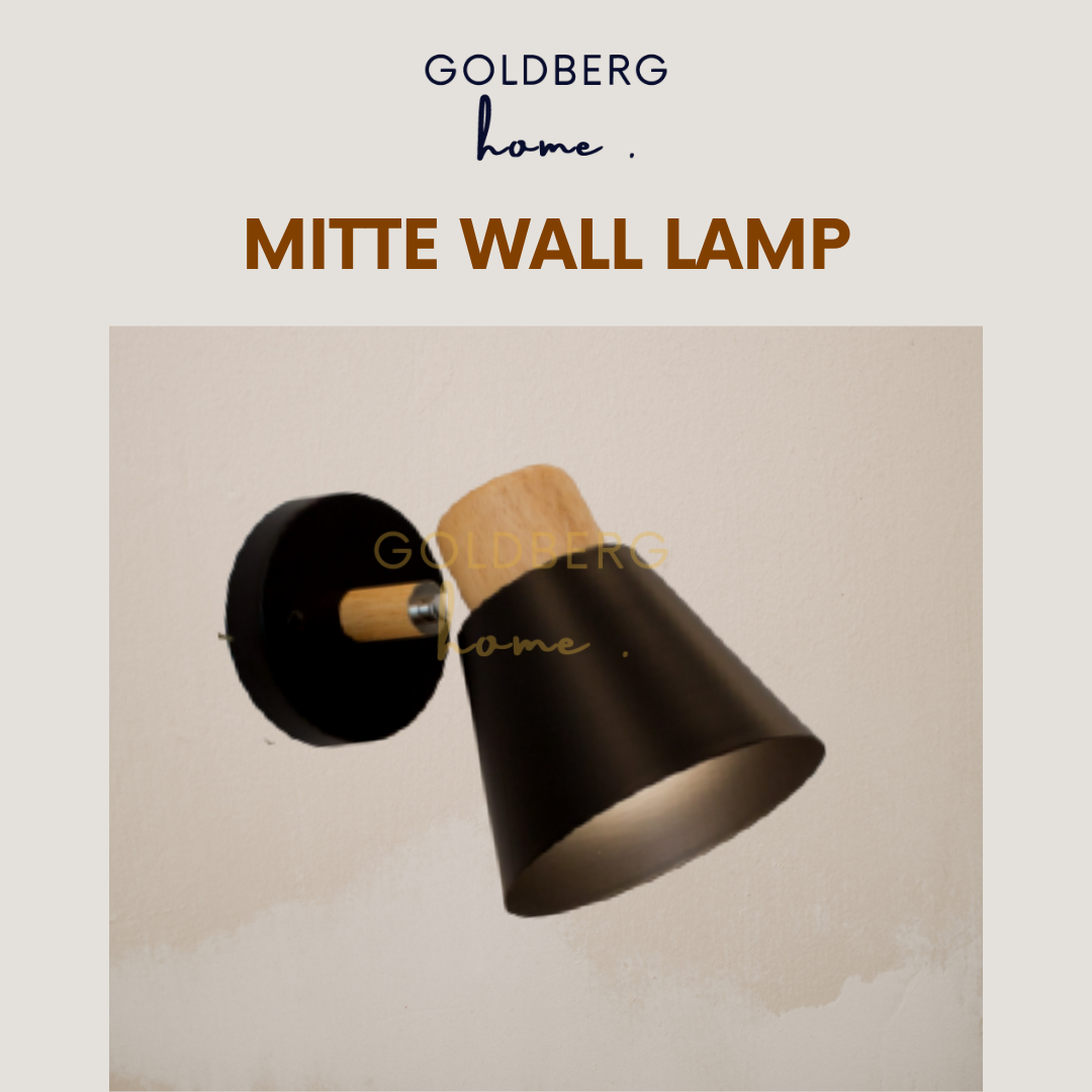 Mitte Wall Lamp Bed Light Goldberg Home SG