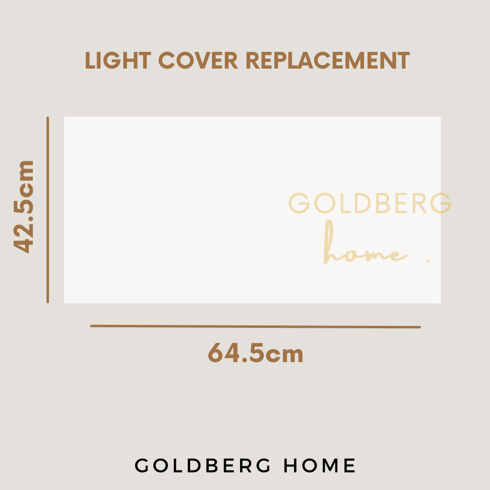 Light cover replacement for ceiling light - 23cm 30cm 40cm
