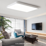 Oliver Rectangle Ceiling Light 34W 45W 65W Black and White