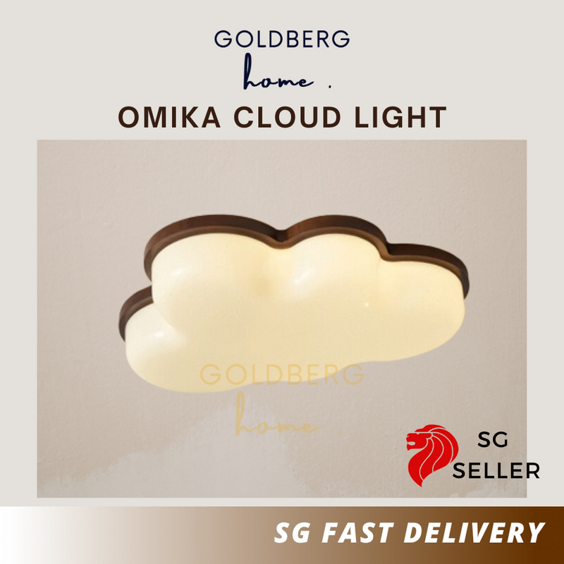 Omika Cloud Light - 50cm 36W RGB - Kids Bedroom Study Room | Goldberg Home