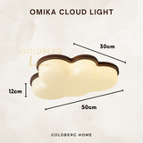 Omika Cloud Light - 50cm 36W RGB - Kids Bedroom Study Room | Goldberg Home