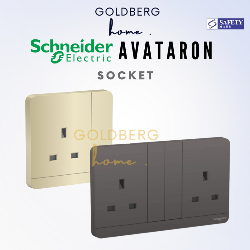 Schneider Avataron Socket Goldberg Home