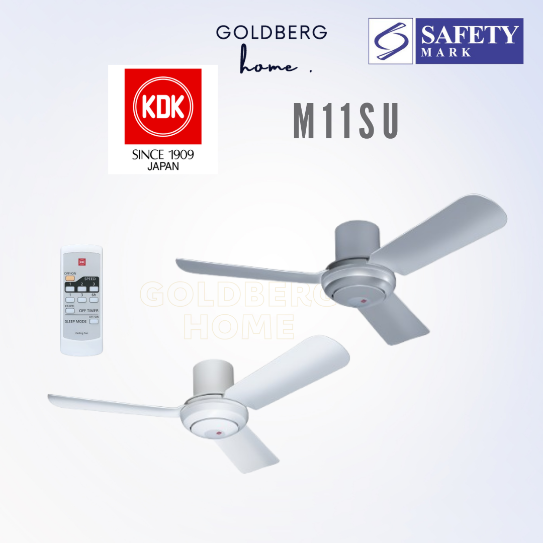 KDK M11SU (110cm) Remote Controlled Ceiling Fan