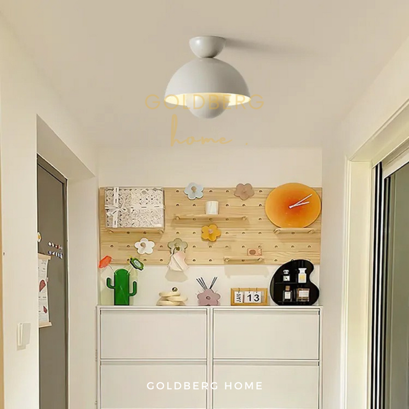 Spandau Ceiling Spot Light White 23cm 6W Daylight | Goldberg Home