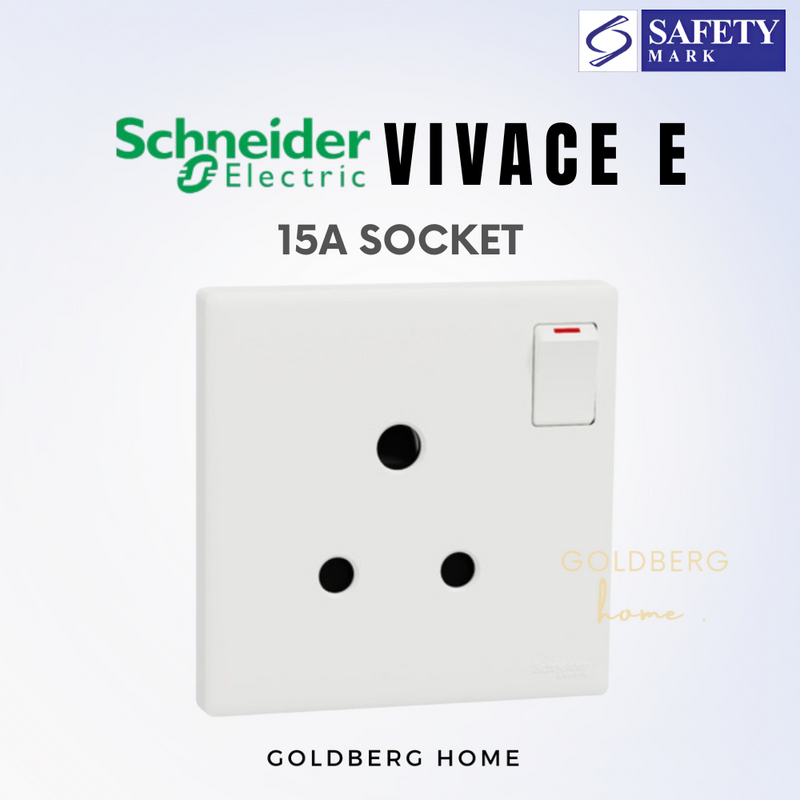Schneider Vivace E-Series Switches & Sockets White
