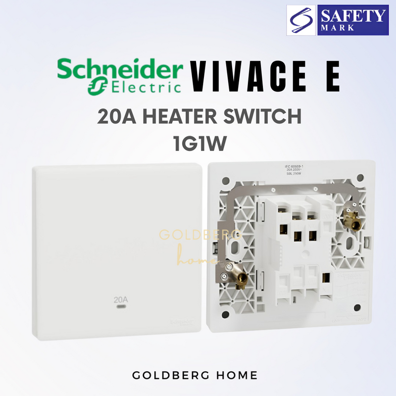 Schneider Vivace E-Series Switches & Sockets White