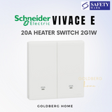 Schneider Vivace E-Series Switches & Sockets White