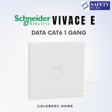 Schneider Vivace E-Series Switches & Sockets White