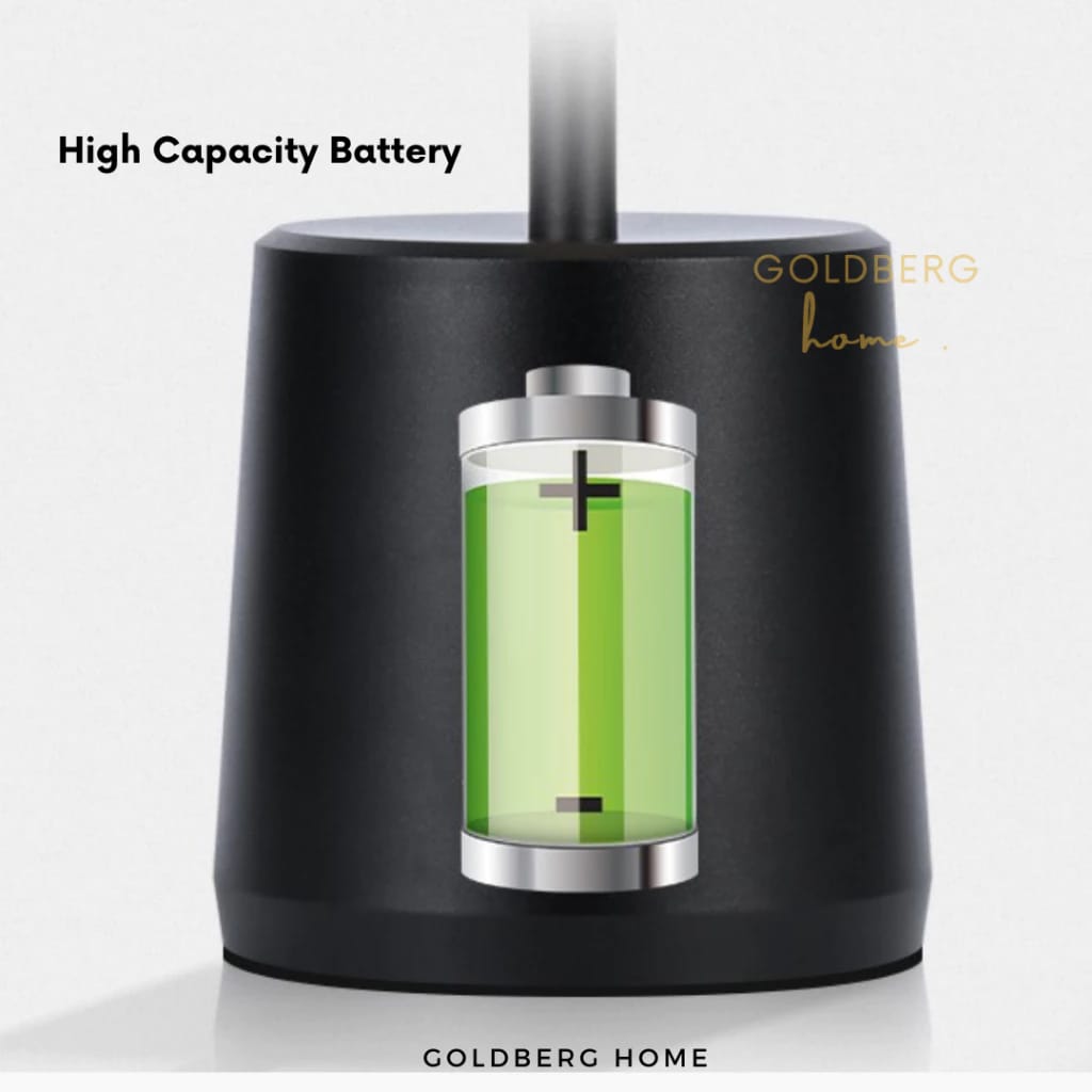 Close Up of Vienna Gold  Adjustable Table Lamp | USB Rechargeable Table Lamp | Goldberg Home SG