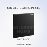 Legrand Galion Blank Plate 1G White Dark Silver Champagne Gold Rose Gold Matt Black