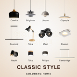 Goldberg Home: Specialist in premium lighting and switches for Singapore landed properties.