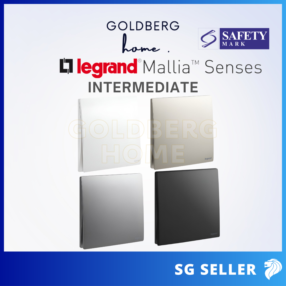 Legrand Mallia Senses Intermediate Switch by Goldberg Home Singapore