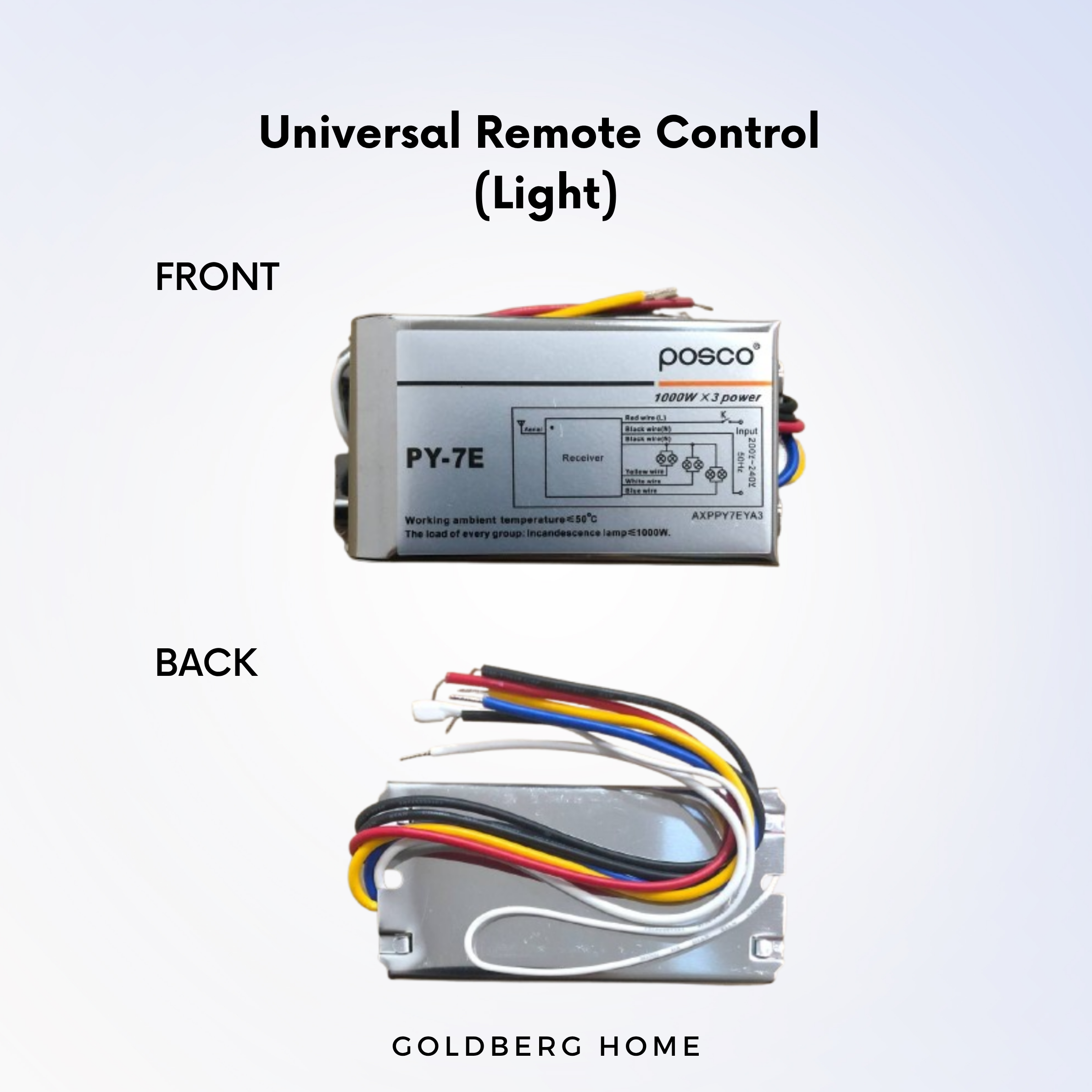 Posco Peak Universal Remote Control Light