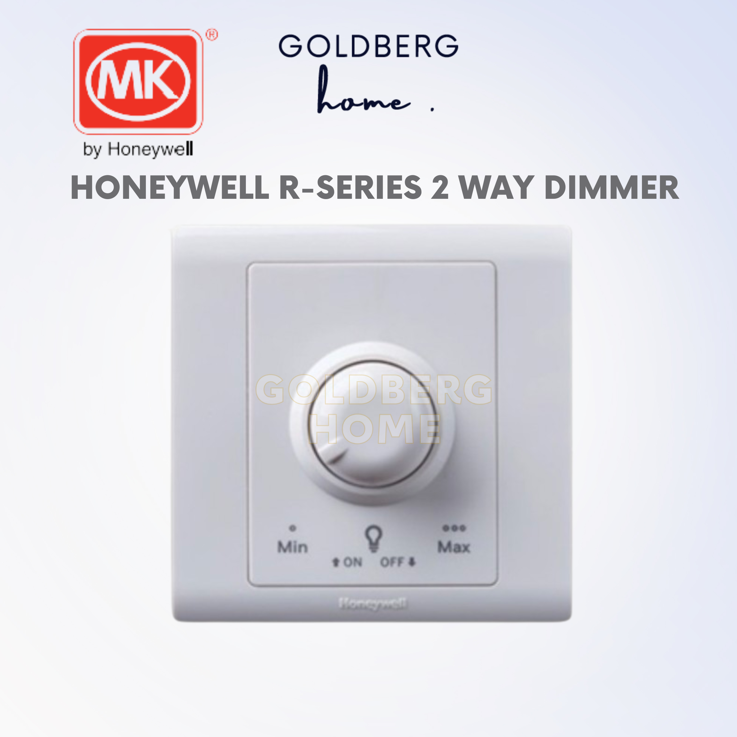 MK Aria white light switch for Singapore homes, available at Goldberg Home.