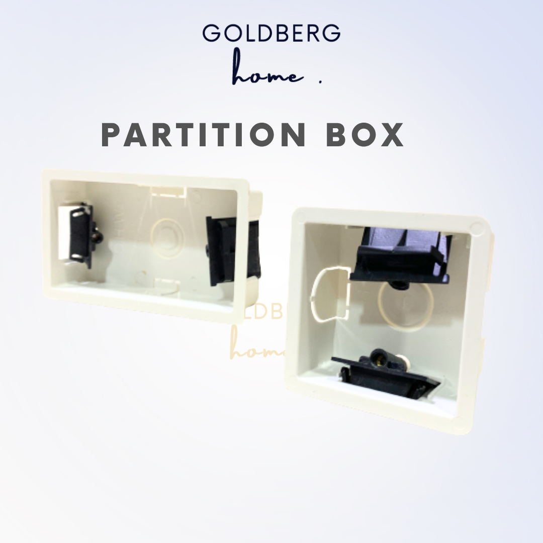 1 Gang 2 Gang Partition Box Standard Size