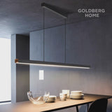 Rostock luxe black 80cm 24W 3tone