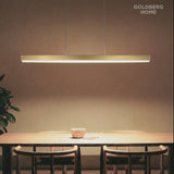 Orleans Golden Pendant Light 100CM 40W Daylight - Bedroom Living Room Kitchen