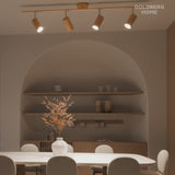 Hokkaido Wooden Spot light 7W Daylight 11CM- Nordic Downlight - Living Room Corridor Bedroom Balcony