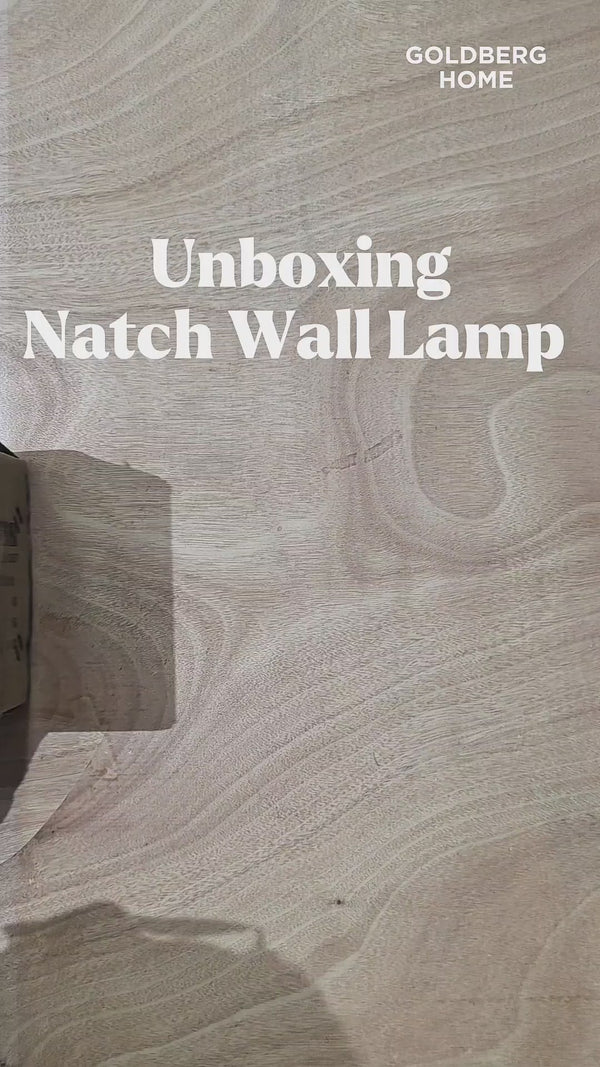 Nacht Luxe Gold rimmed Wall Lamp GU10 - Black White Gold