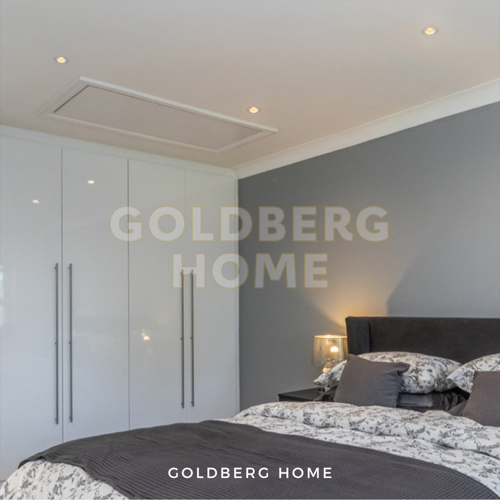Goldberg Home Racer 5W adjustable LED downlight installed in modern Singapore BTO condo living area.