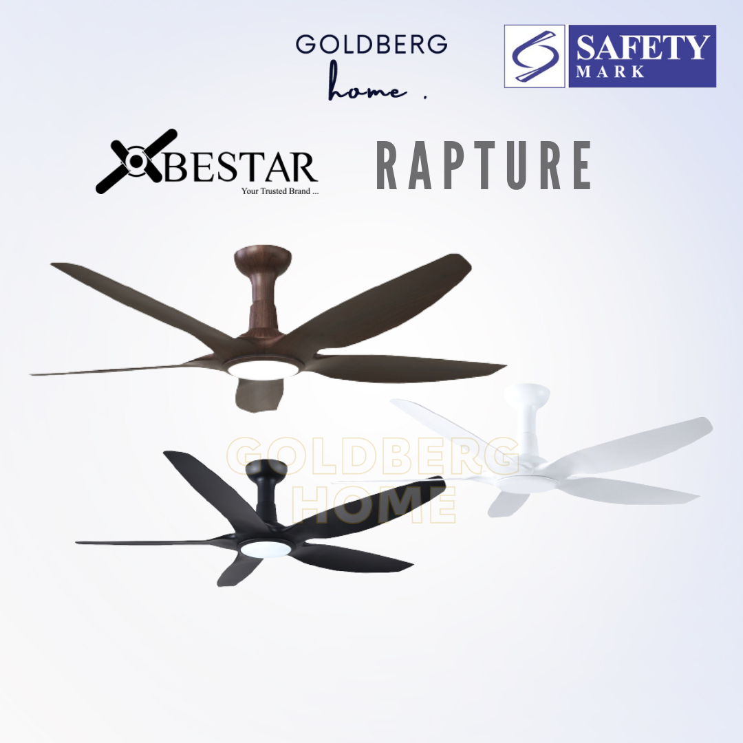 Bestar Rapture 48" 60" Wifi Smart DC Ceiling Fan