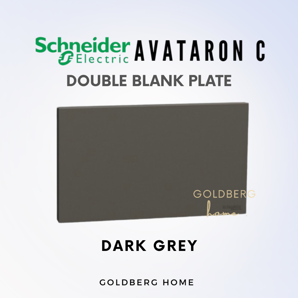 Dimensions for Schneider AvatarON C blank plate, standard 86mm size for a seamless Singapore HDB finish.