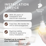 Professional installation of Schneider AvatarON C switches by Goldberg Home, Singapore’s electrical experts.