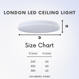 London LED Ceiling Light - 24W 36W