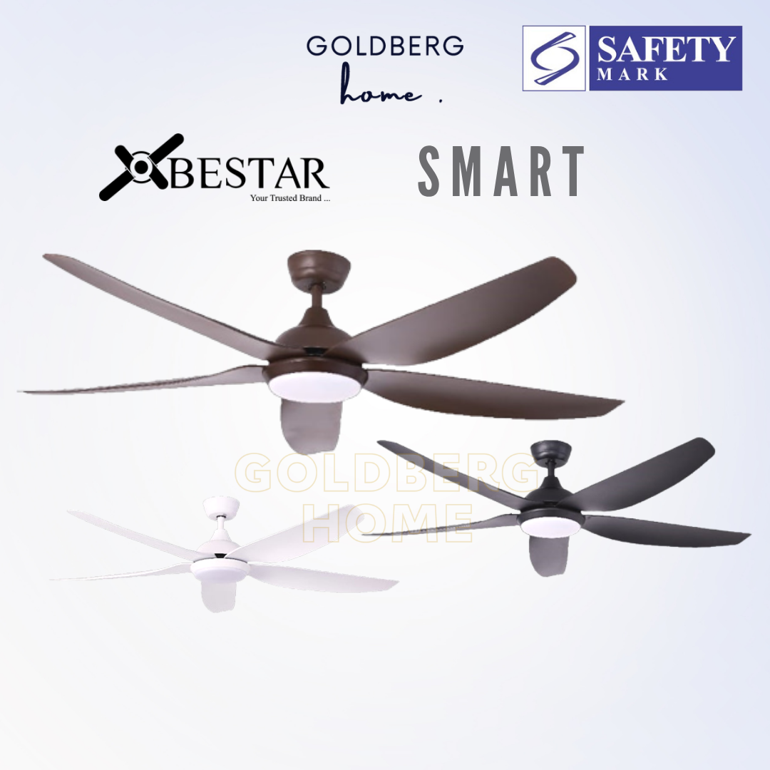 Bestar SMART Ceiling Fan Star5 5 Blades 38" 48" 58"