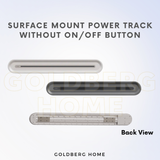 Schneider Electric Easy Series Surface Mount Power Track Light Brown Grey