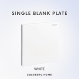 Legrand Galion Blank Plate 1G White Dark Silver Champagne Gold Rose Gold Matt Black