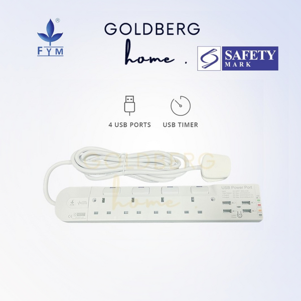 FYM-Extension-Socket-USB-Goldberg-Home